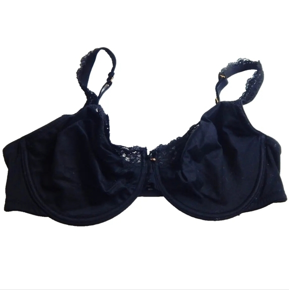 Soma Embraceable Unlined Lace Trim Bra - Picture 1 of 3